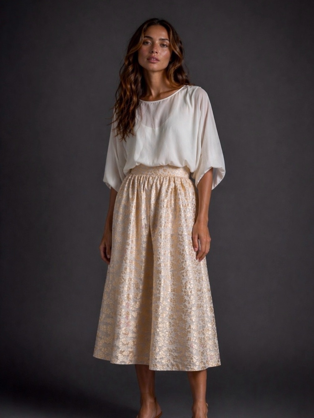Function & Fringe Edit | Leopard Cream Maxi Skirt